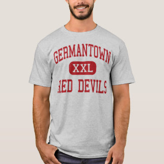 Camiseta Germantown - diablos rojos - alto - Germantown