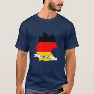 Camiseta germany flag map