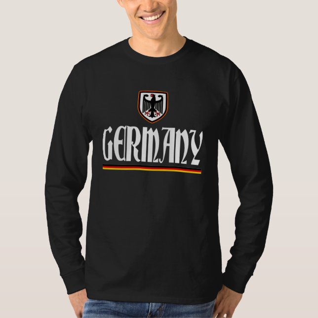 Camiseta Germany Pride German Flag Deutschland Travel Souve (Anverso)