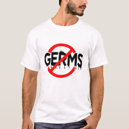 Camiseta Germaphobe No Germs Virus antibacteriano Meme dive