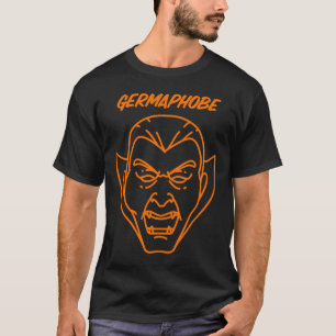 Camiseta Germaphobe Vampire disfraz Halloween 2020, Frighte