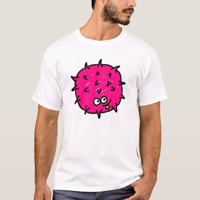 Camiseta Germen rosado (Anverso)
