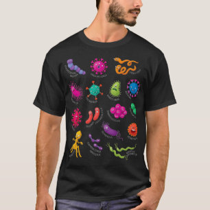 Camiseta Gérmenes divertidos