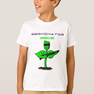 Camiseta Germinator cyborg personalizado divertido
