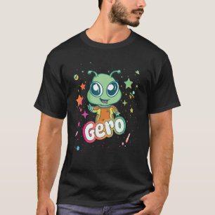 Camiseta GERO - Nombre de niño pequeño con un extraño lindo