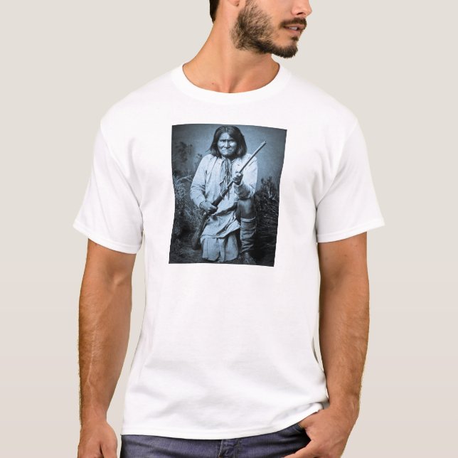 Camiseta Geronimo con el rifle 1886 (Anverso)