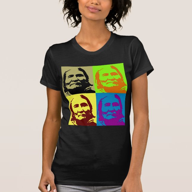 Camiseta Gerónimo, luchador por la libertad del arte pop (Anverso)