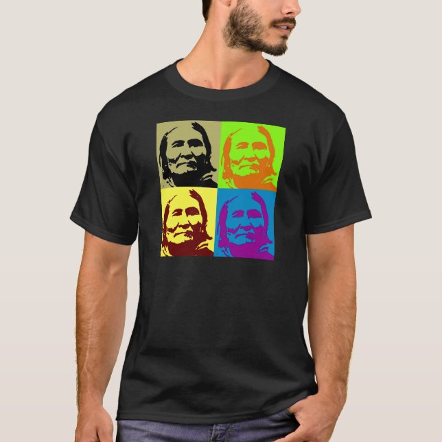 Camiseta Gerónimo, luchador por la libertad del arte pop (Anverso)