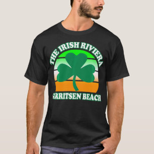 Camiseta Gerritsen Beach Irish Riviera Funny Shamrock Retro