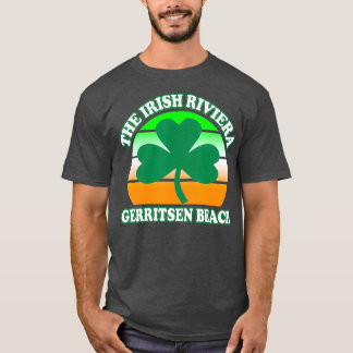 Camiseta Gerritsen Beach Riviera Irlandesa Funny Shamrock