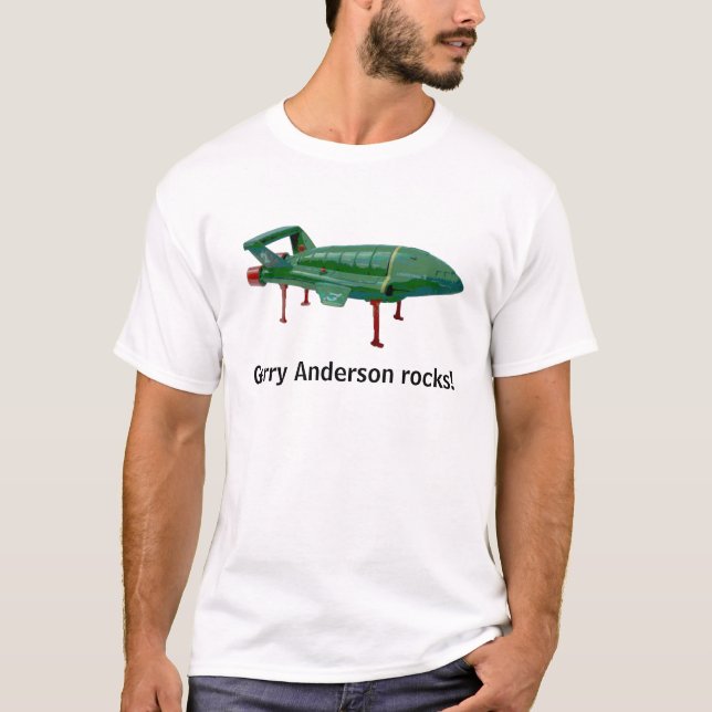Camiseta ¡Gerry Anderson es una piedra! (Anverso)