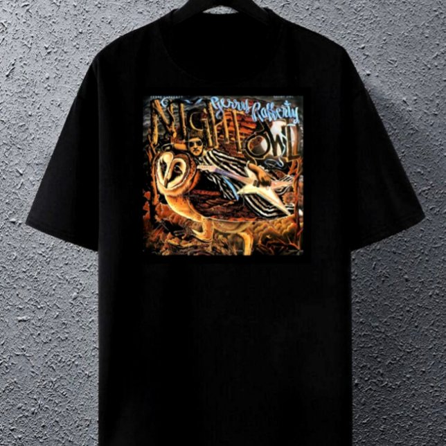 Camiseta Gerry Rafferty - Lechuza Nocturno (Subido por el creador)