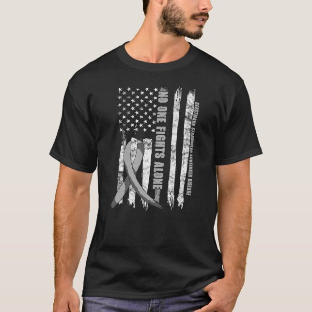 Camiseta Gerstmann Straussler Scheinker Enfermedad De Eeuu (Anverso)
