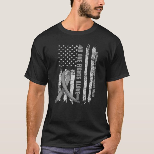 Camiseta Gerstmann Straussler Scheinker Enfermedad De Eeuu (Anverso)
