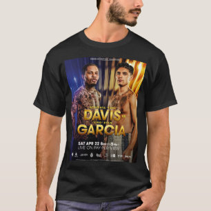 Camiseta Gervonta Davis vs Ryan García Afiche oficial de lu