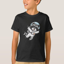 Geschenke für kleine Astronauten Waschbär Kinder