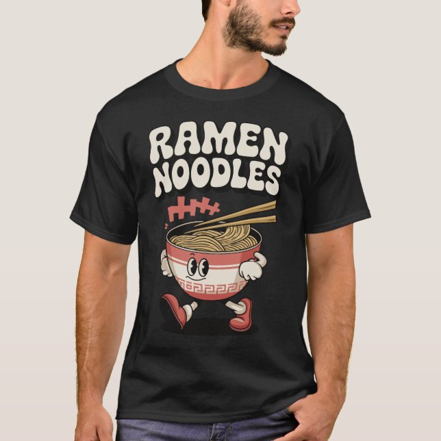 Camiseta Geschenkidee für Japan Fans Ramen Noodles Asien (Anverso)