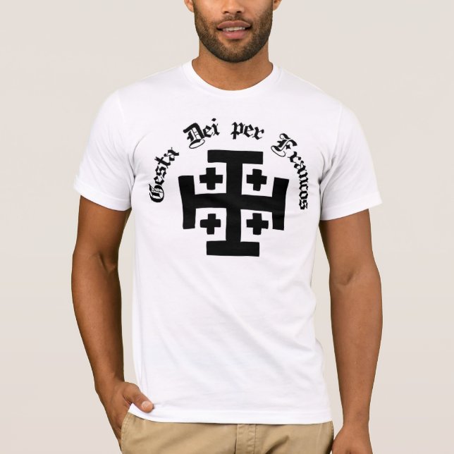 Camiseta Gesta Dei per Francos, T-Shirt patriotique (Anverso)