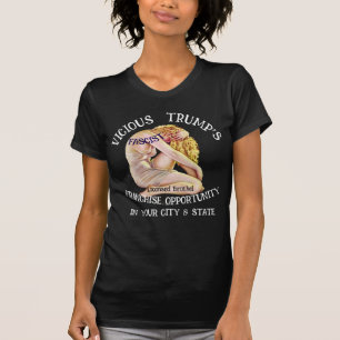 Camiseta Gestapo Policía Secreta de Trump ICE CBP Asesinos