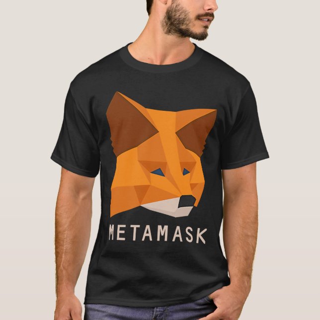 Camiseta Gestión de cartera de criptografía de metamáscara  (Anverso)