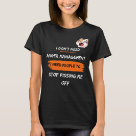 Camiseta Gestión de la ira