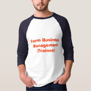 Camiseta Gestión de negocio de la granja (aprendiz)