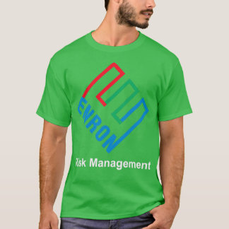 Camiseta Gestión de riesgos de Enron
