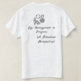 Camiseta Gestión del Ego Divertida Psicología Freudiana