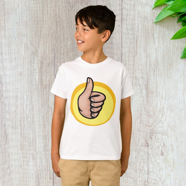 Camiseta Gesto de miniaturas hacia arriba (Subido por el creador)