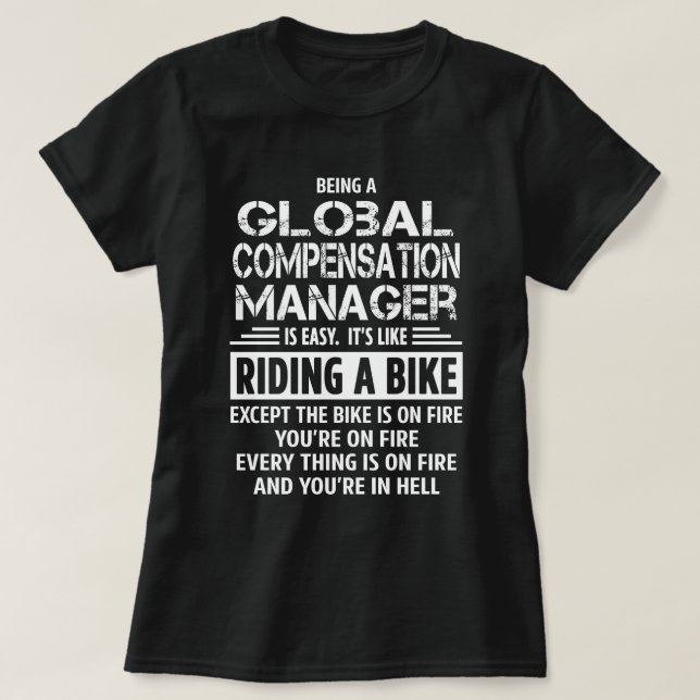 Camiseta Gestor de compensación global (Diseño del anverso)