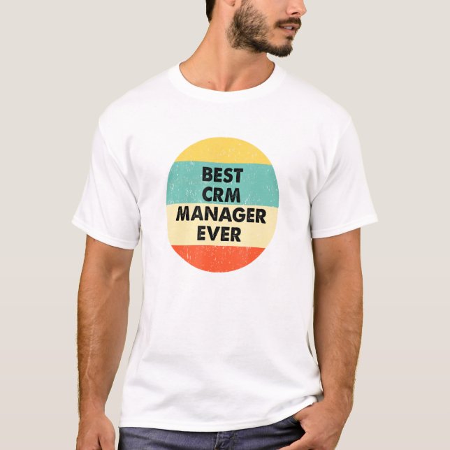 Camiseta Gestor De Crm Mejor Gestor De Crm (Anverso)