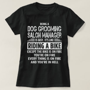 Camiseta Gestor de Salones de Perro Grooming