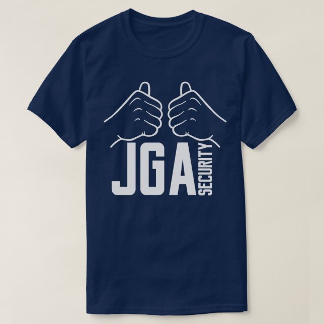 Camiseta Gestor de seguridad del partido Bachelor 1 de JGA (Diseño del anverso)