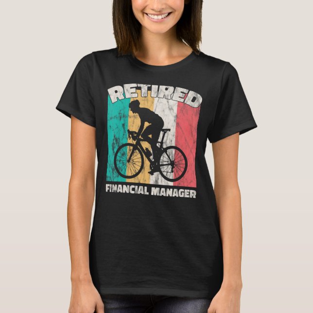Camiseta Gestor financiero jubilado (Anverso)