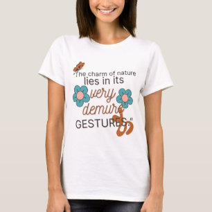 Camiseta Gestos muy recatados - Gen Z 2026, Mujeres blancas
