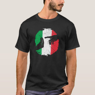 Camiseta Gesture de mano italiano Michelangelo Italia mano