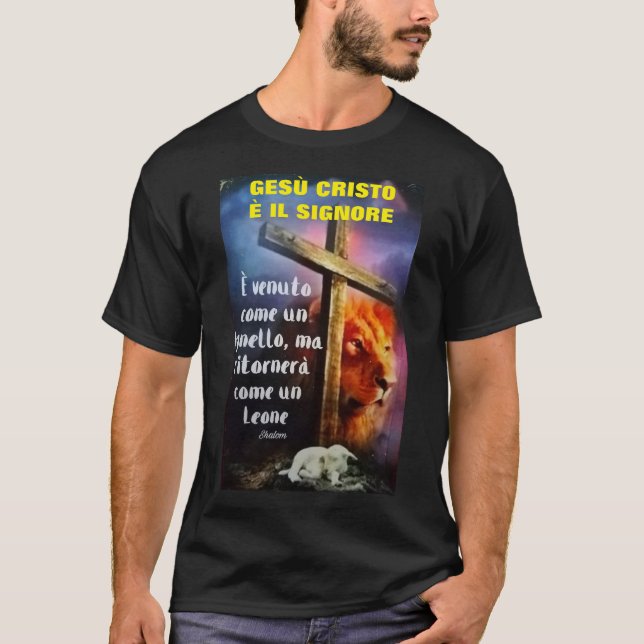 CAMISETA GESU CRISTO È IL SIGNORE (Anverso)