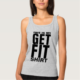 Camiseta Get Fit Typography Block