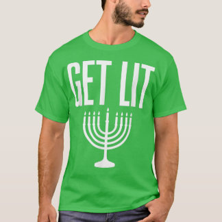 Camiseta Get Lit Menorah