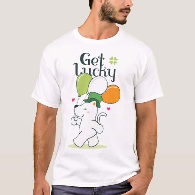 Camiseta Get lucky (Anverso)