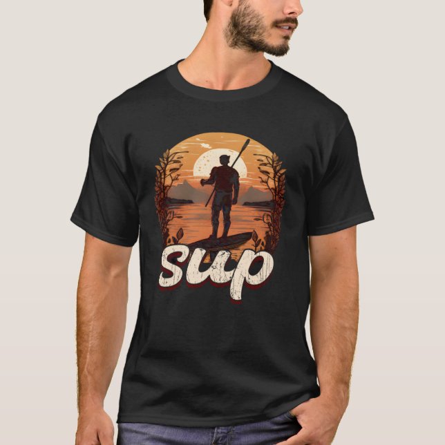 Camiseta Get ready to hit the waves with our SUP (Anverso)