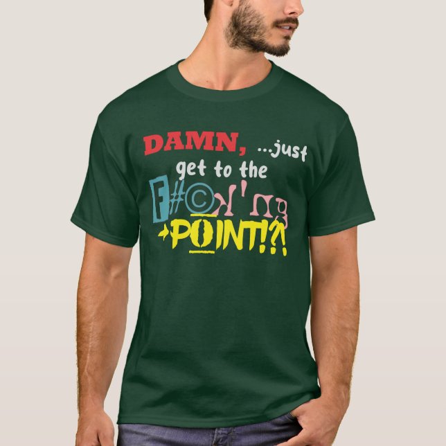 Camiseta GET to the POINT Dark T-Shirts (Anverso)