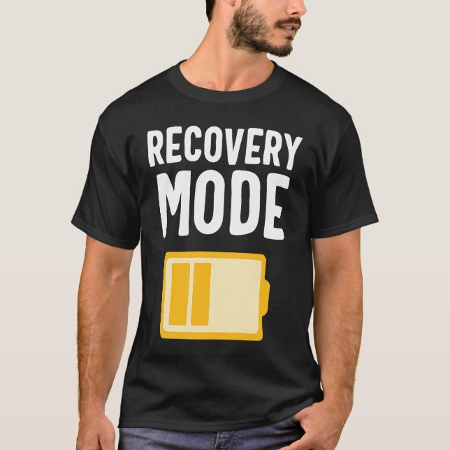 Camiseta Get Well Soon Recovery Mode is On Post Surgery (Anverso)
