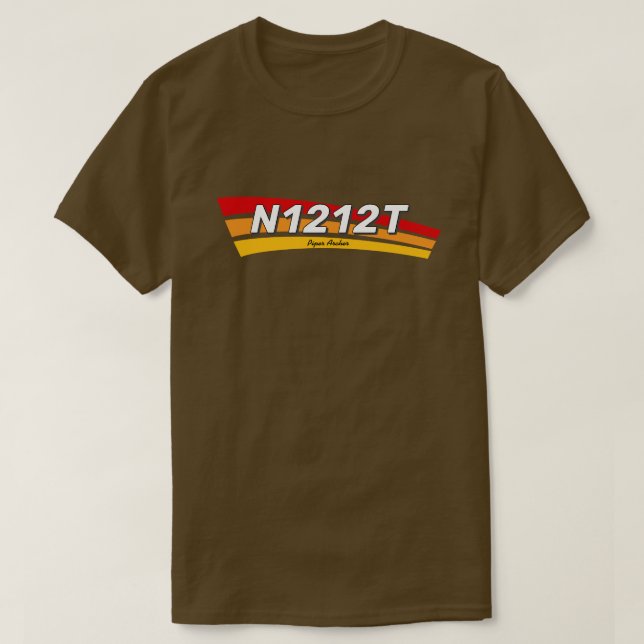 Camiseta Get Your Own Aircraft Number T-Shirt (Diseño del anverso)