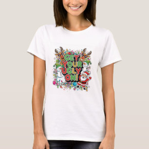 Camiseta 'Get Your Ugly On' (Navidad)