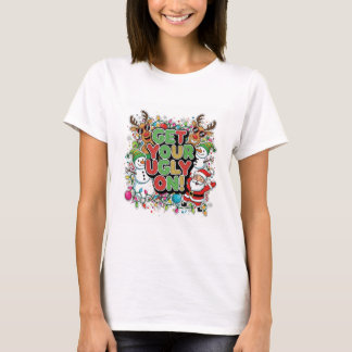 Camiseta 'Get Your Ugly On' (Navidad)