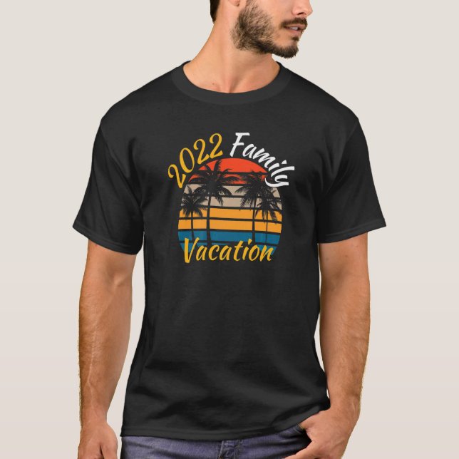 Camiseta Getaway S.A. 2022 Family Vacation Beach Sunset Sum (Anverso)