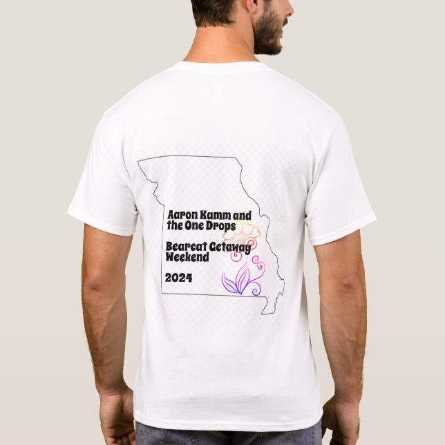 Camiseta Getaway White Bearcat 2024 - AK1D (Reverso)