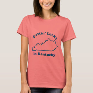 Camiseta Gettin Lucky en Kentucky