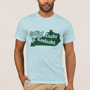 Camiseta Gettin' Lucky en Kentucky